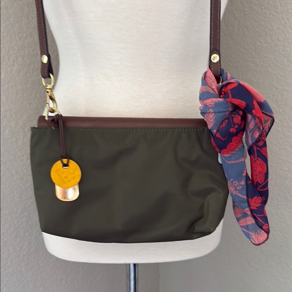R. Riveter Green Patton Nylon Crossbody Bag - Picture 12 of 14